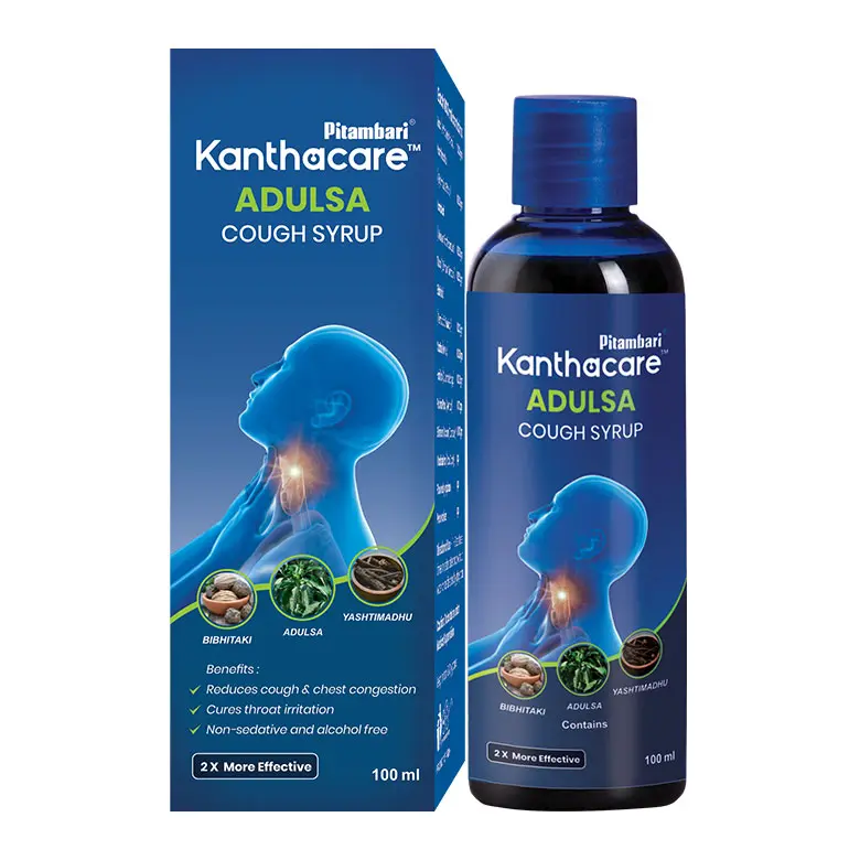 Kanthcare Adulsa (100 ml) - Pitambari