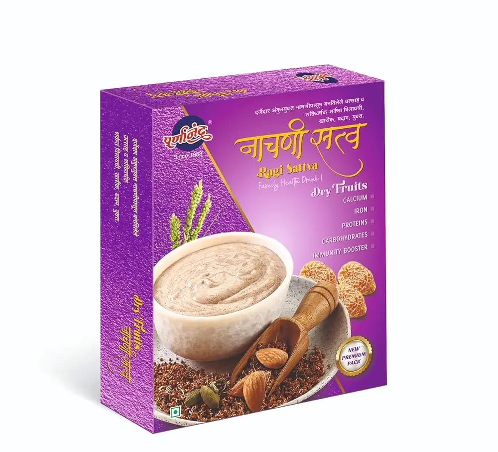 नाचणी सत्व (ड्राय फ्रुट) (२०० ग्रॅम) - सीमांढर