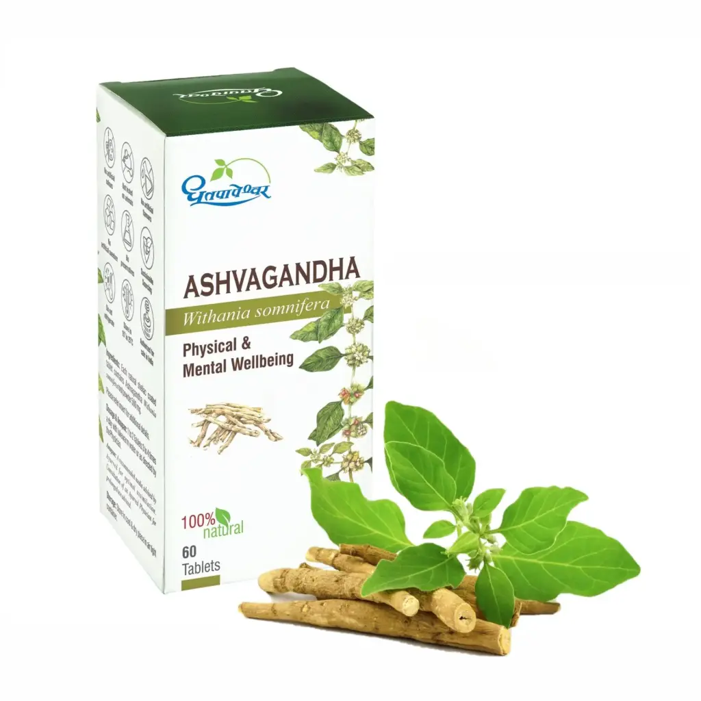Ashwagandha Cap (60 Tab) - Dhootapapeshwar