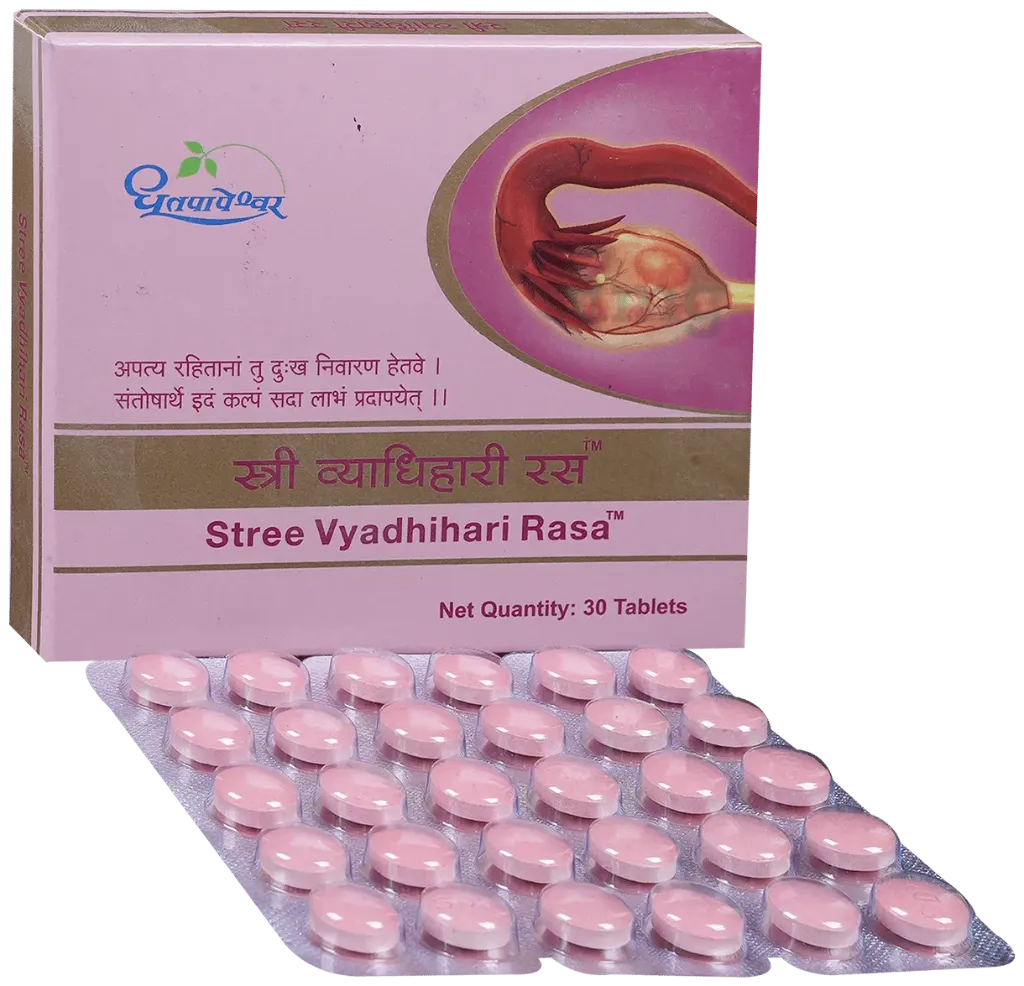 Stree Vyadhihari Ras -(30 Tab) -Dhoot Papeshwar
