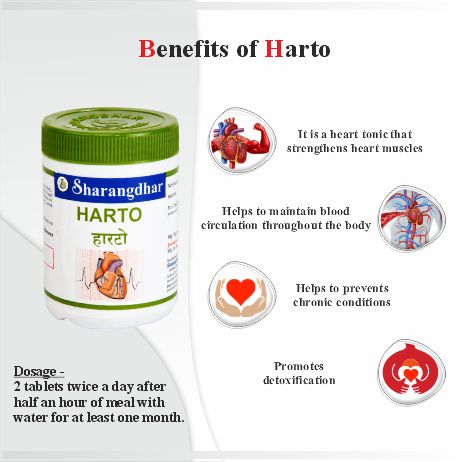 Harto (50 Tab) - Sharangdhar