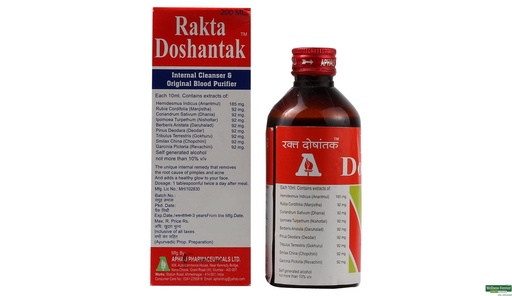 Rakta Doshantak (400 ml) - Aphali