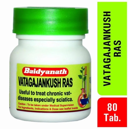 Vatagajankush Ras (80 Tab) - Baidyanath