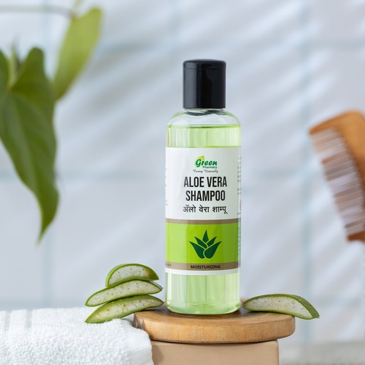 Aloe Vera Shampoo (100 ml) - Green Pharmacy
