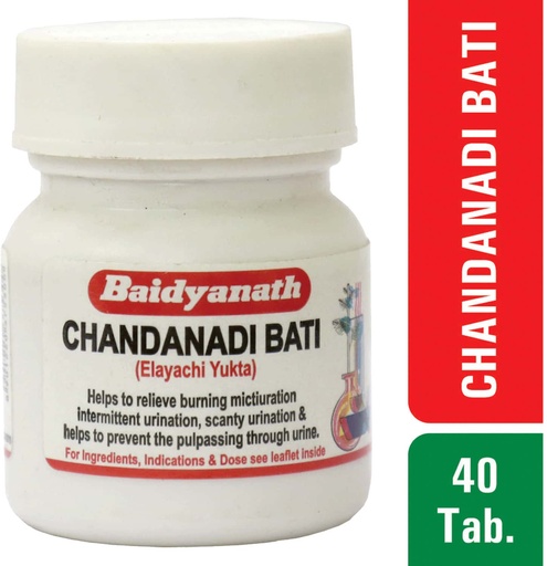 Chandanadi Bati (40 Tab) - Baidyanath