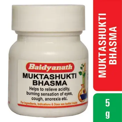 Muktashukti Bhasma (5 Gm) - Baidyanath