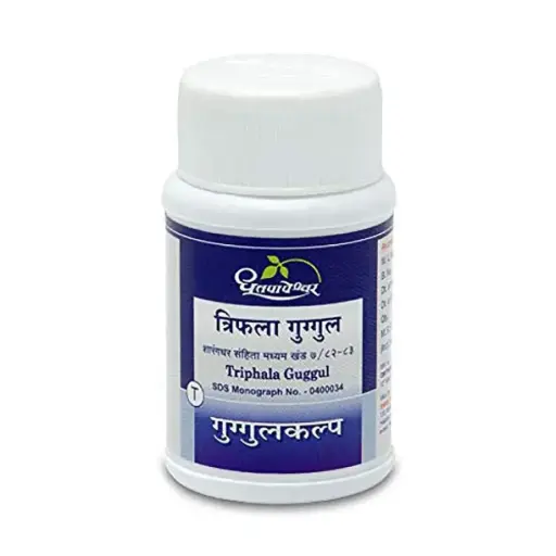 Triphala Guggul (60 Tab) - Dhootapapeshwar