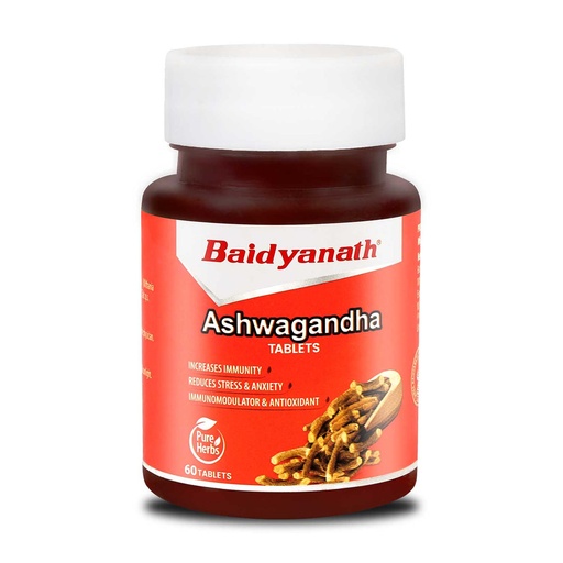 Ashwagandha Cap (60 Tab) - Baidyanath