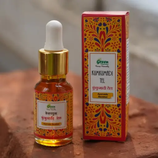 Kumkumadi tel (15 ml) - Green Pharmacy