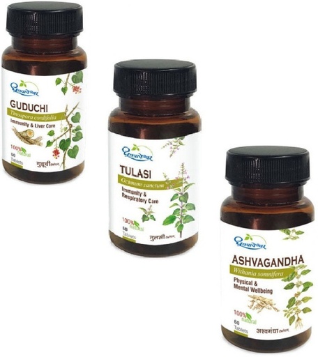 Ashwagandha Cap (60 Tab) - Dhootapapeshwar