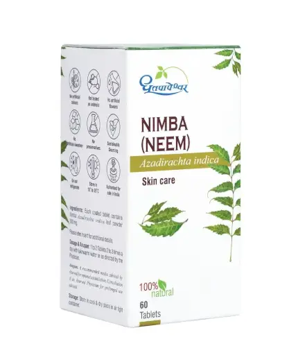 Neem Cap (60 Tab) - DhootaPapeshwar